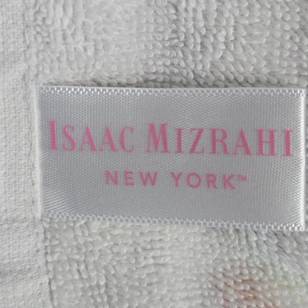 Isaac Mizrahi New York Hand Towel Rainbow Hearts Pride